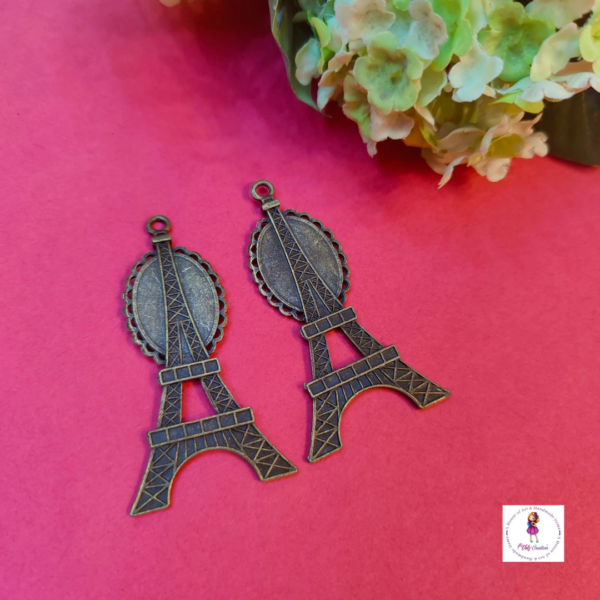 Eiffel Tower Metal Charm