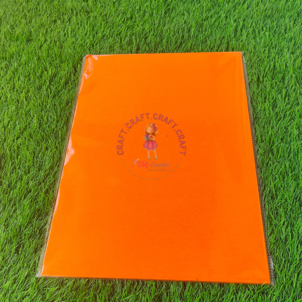 Orange Cardstock