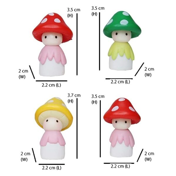 (2 Pc/Set) Mushroom Dolls - Image 2