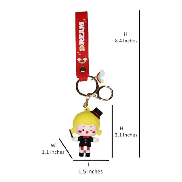 3D red and black Keychain - Image 3