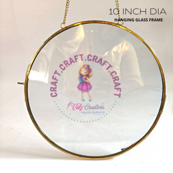 Circle 10" Glass frames