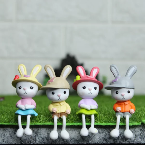 (Set of 2) Bunny Boy & Girl