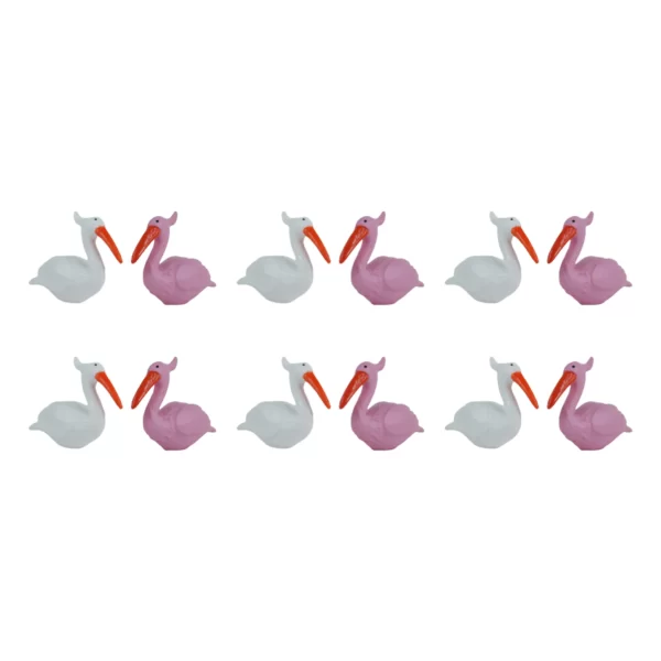 Colorful Swans (Set of 2)