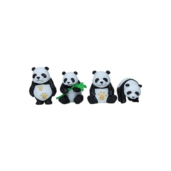 Miniature Toys Set of 4 Pandas - Image 2