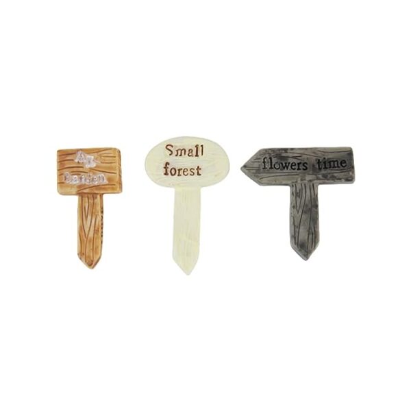 Set of 2 Garden signboards