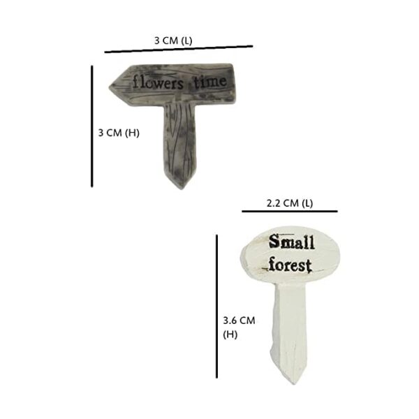 Set of 2 Garden signboards - Image 2