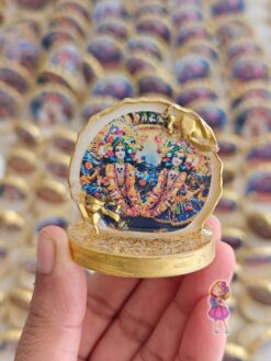 ISKCON Gaur Nitai Car Dashboard Idol