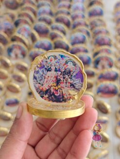 ISKCON Krishna Balram Car Dashboard Idol