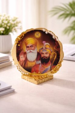 Alternative view of Guru Nanak Dev Ji Car Dashboard Idols - 03