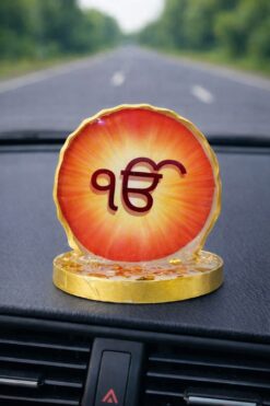 Ik Onkar Car Dashboard Idols - 01