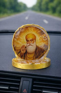 Guru Nanak Dev Ji Car Dashboard Idols - 04
