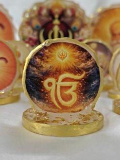 Alternative view of Ik Onkar Car Dashboard Idols - 02
