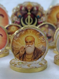 Alternative view of Guru Nanak Dev Ji Car Dashboard Idols - 04